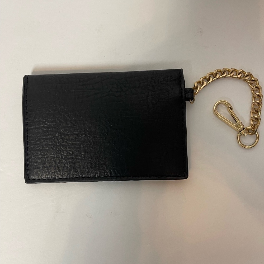 Cabrelli & Co. Leather Wallet with‎ Gold Chain
